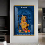 Shri Kashtbhanjan Dev Hanumanji Premium Acrylic Vertical Wall Art