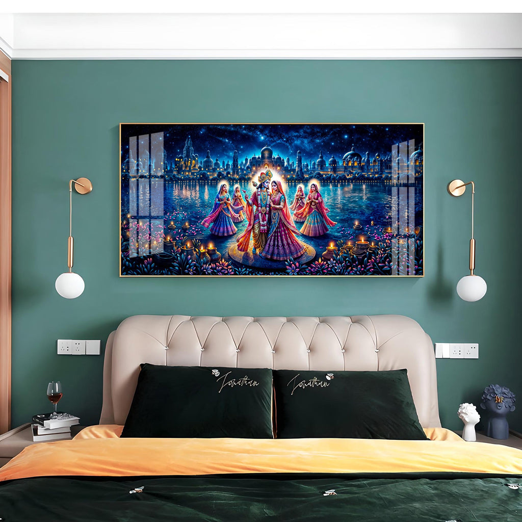 Nocturnal Elegance Premium Acrylic Horizontal Wall Art
