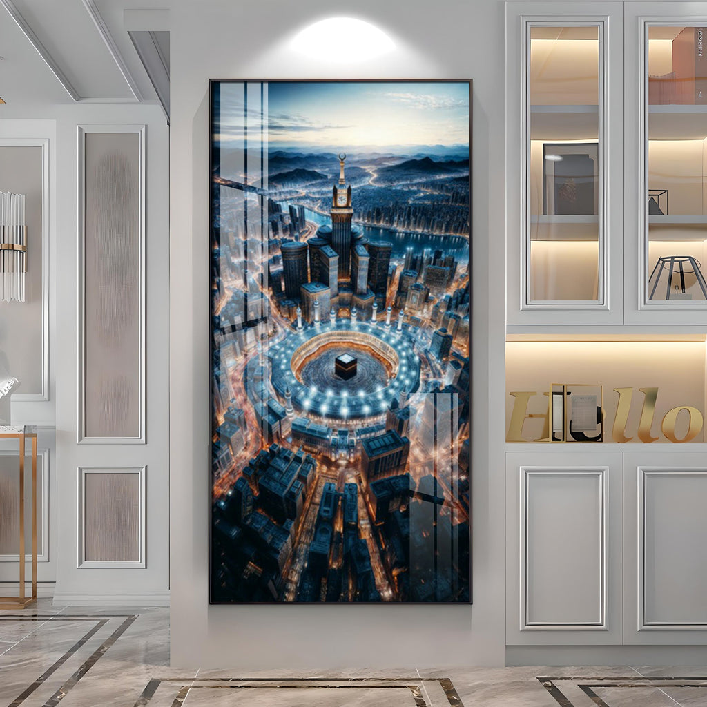 Skyline Canvas Premium Acrylic Vertical Wall Art