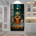 Portrait Of The Jagannath Soul Premium Acrylic Vertical Wall Art