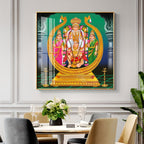 Lord Murugan Premium Acrylic Square Wall Art