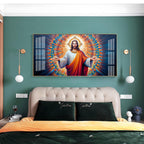 Tranquil Faith Of Jesus Premium Acrylic Horizontal Wall Art