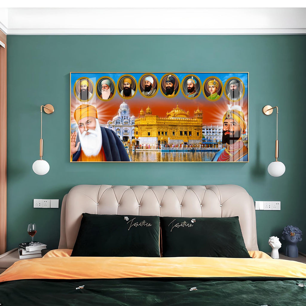 Sri Harmandir Sahib Premium Acrylic Horizontal Wall Art