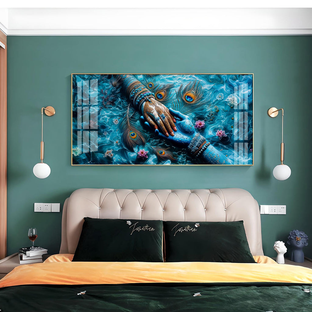 Radiant Hand Touch Premium Acrylic Horizontal Wall Art