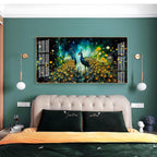 Majestic Vibrant Duo Premium Acrylic Horizontal Wall Art