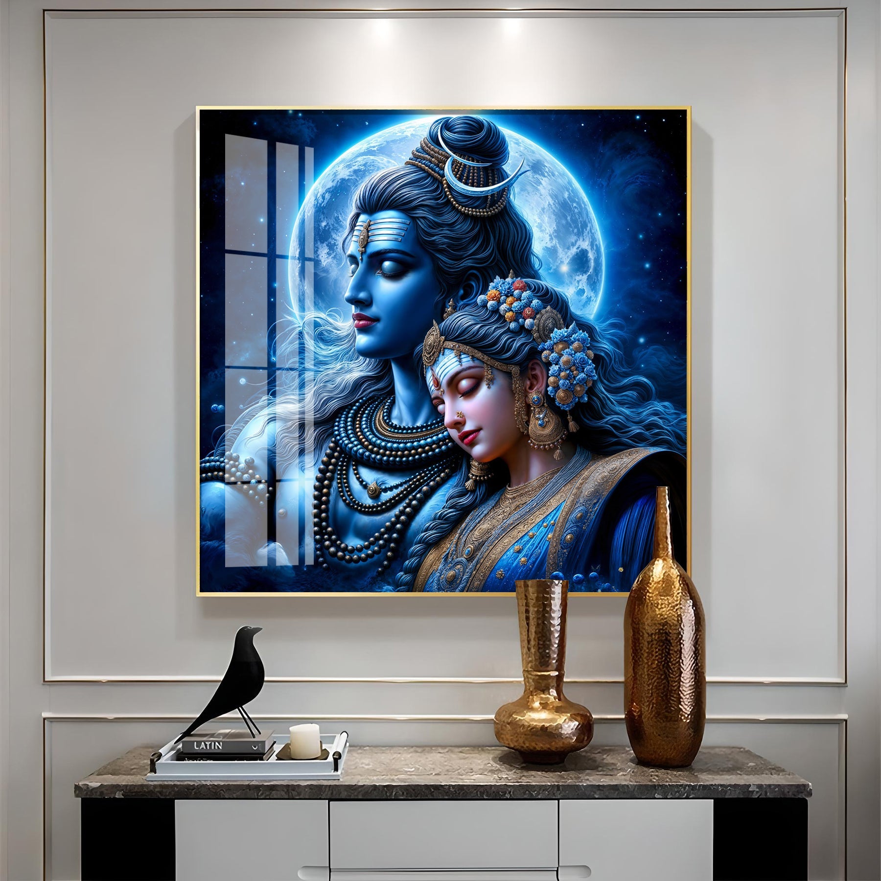 Sacred Perfection Premium Acrylic Square Wall Art