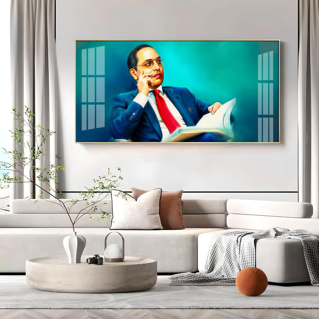Bhimrao Ramji Ambedkar ji Premium Acrylic Horizontal Wall Art