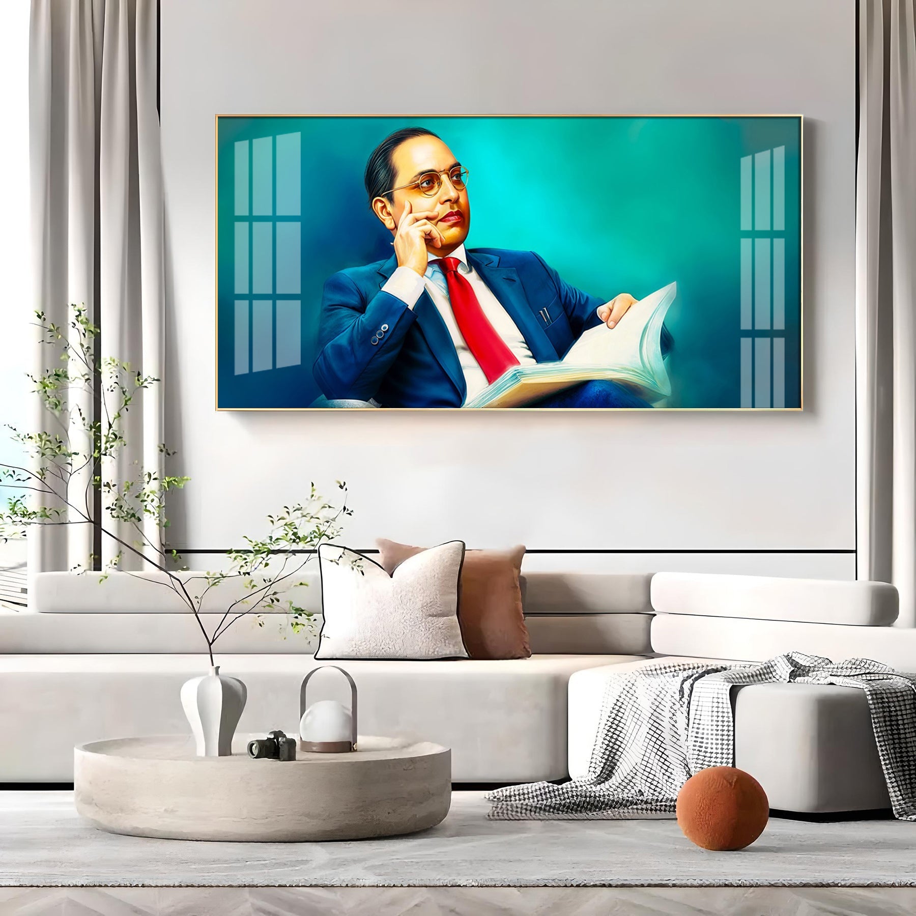 Bhimrao Ramji Ambedkar ji Premium Acrylic Horizontal Wall Art