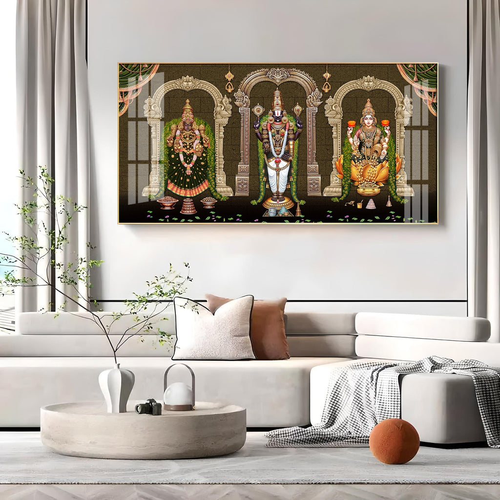Ethereal Deities Premium Acrylic Horizontal Wall Art