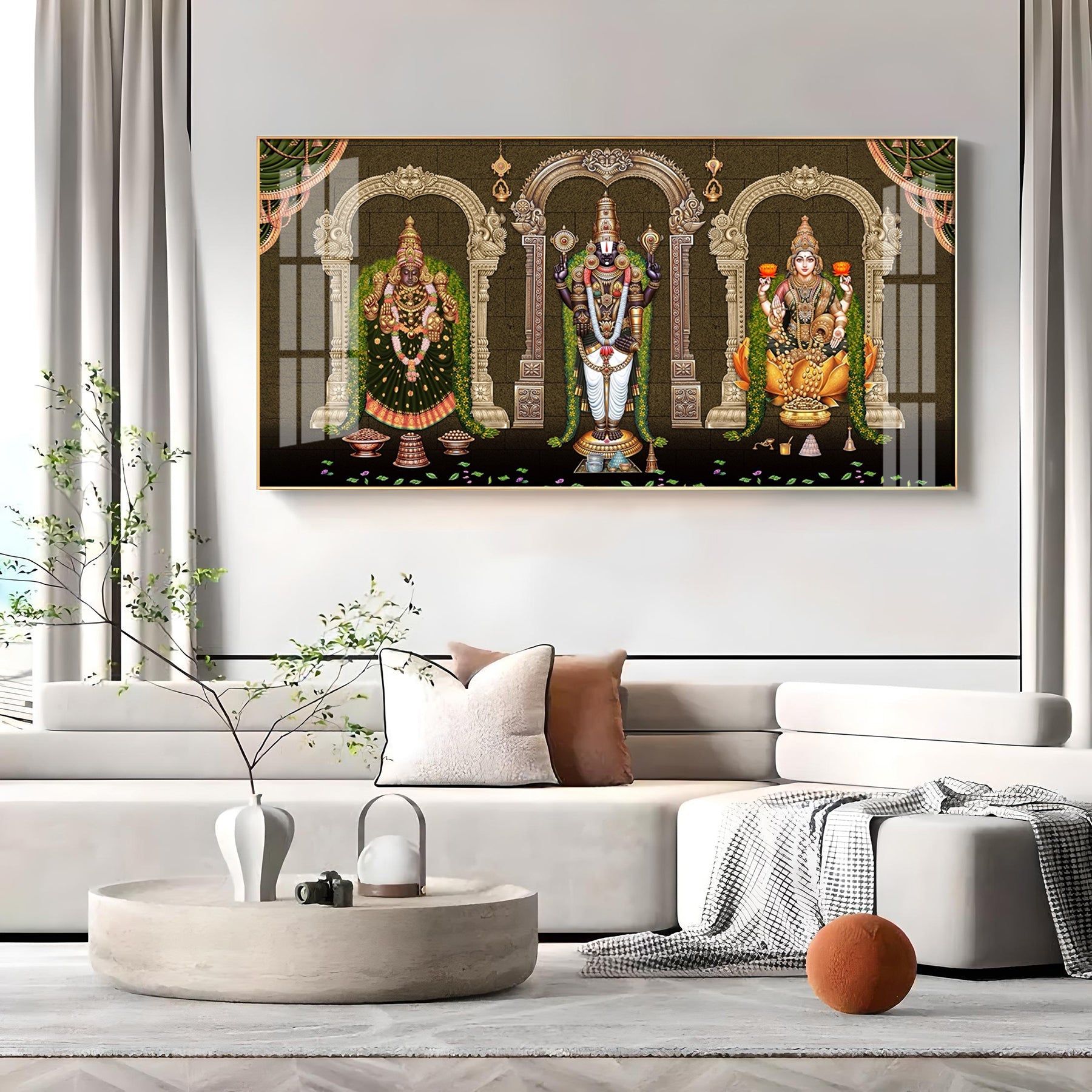 Ethereal Deities Premium Acrylic Horizontal Wall Art