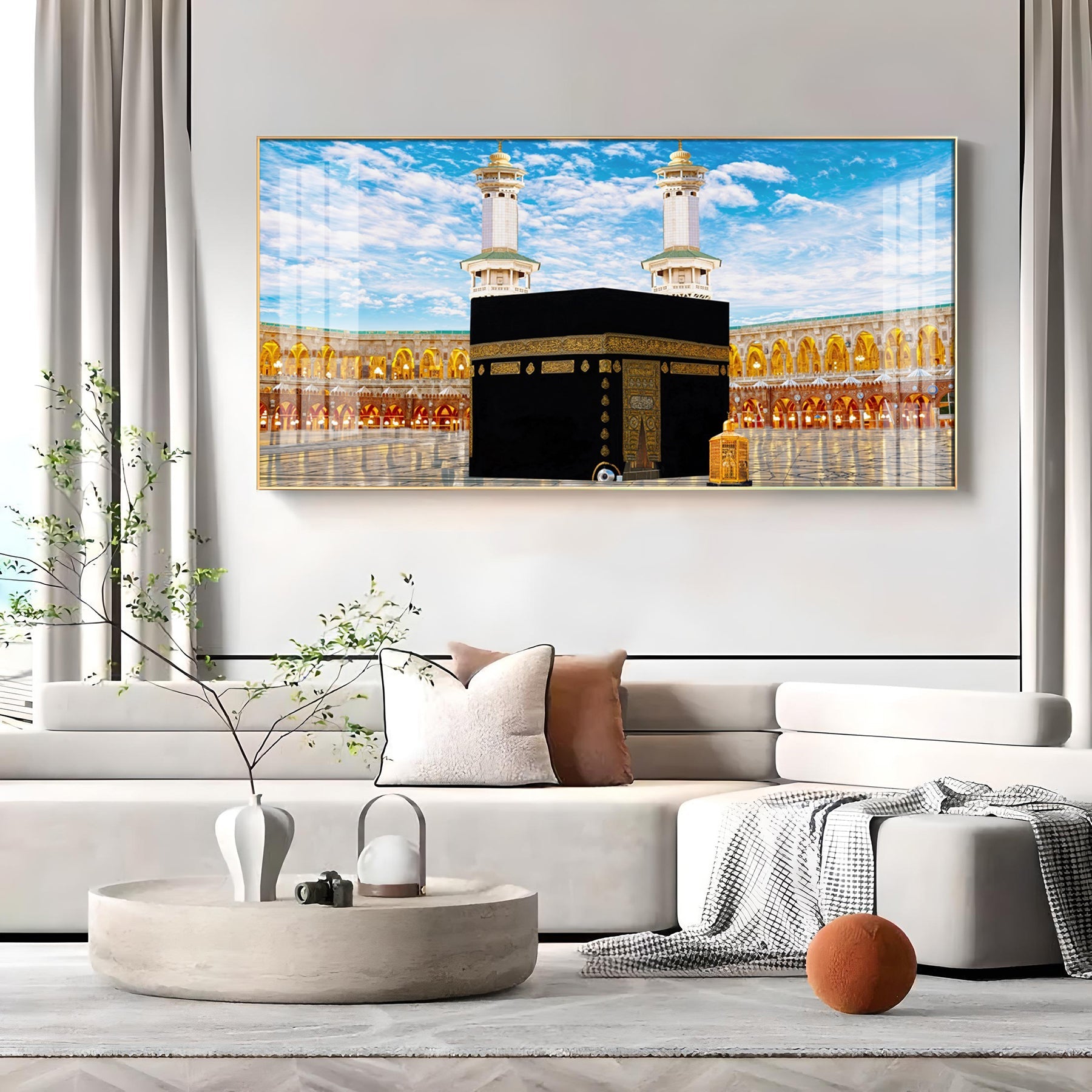 Al Kaaba Premium Acrylic Horizontal Wall Art