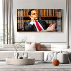 Dr. B.R. Ambedkar Portray Premium Acrylic Horizontal Wall Art