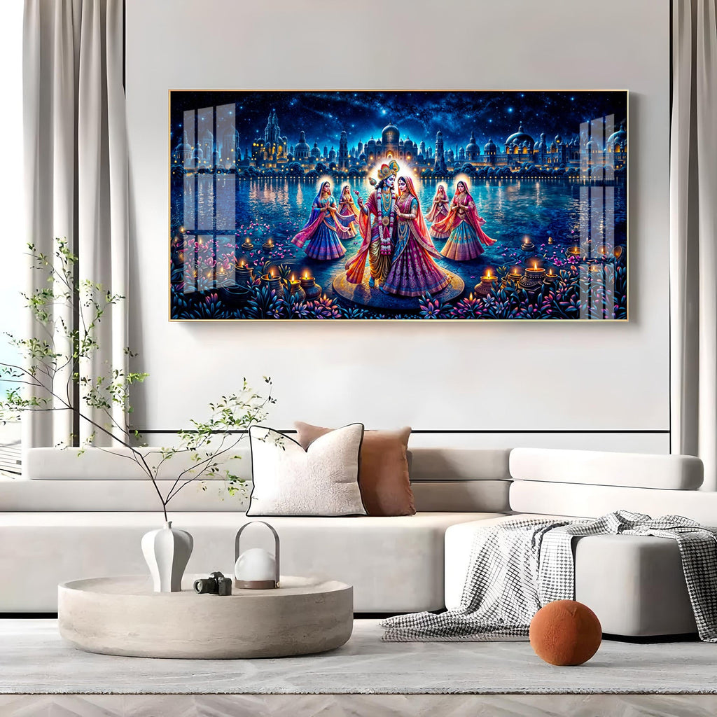 Nocturnal Elegance Premium Acrylic Horizontal Wall Art