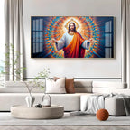 Tranquil Faith Of Jesus Premium Acrylic Horizontal Wall Art