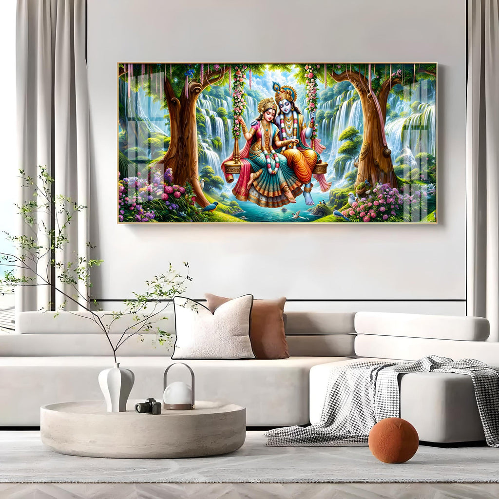 Ethereal Goddess Portraits Premium Acrylic Horizontal Wall Art