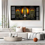 Sacred Sri Venkateswara Swamy Premium Acrylic Horizontal Wall Art