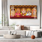 Ethereal Deities Mural Premium Acrylic Horizontal Wall Art