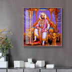 Shivaji Maharaj The Royal Premium Acrylic Square Wall Art