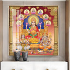 Deitic Symphony Premium Acrylic Square Wall Art