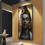 Shiva's Embrace Premium Acrylic Vertical Wall Art