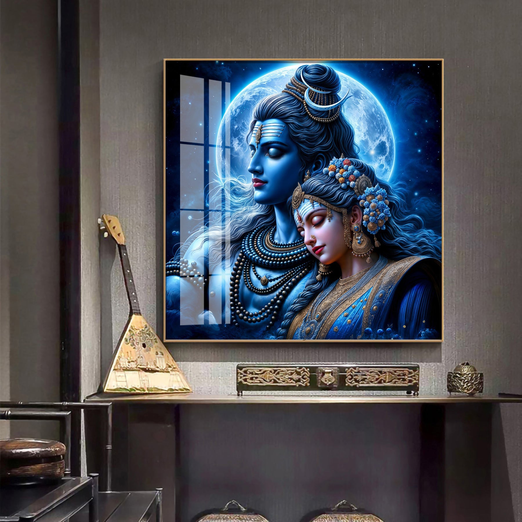 Sacred Perfection Premium Acrylic Square Wall Art