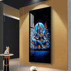 Shiva And Shakti Premium Acrylic Vertical Wall Art