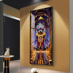 Lord Jagannath Portrait Premium Acrylic Vertical Wall Art