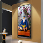 Baba Deep Singh ji Premium Acrylic Vertical Wall Art