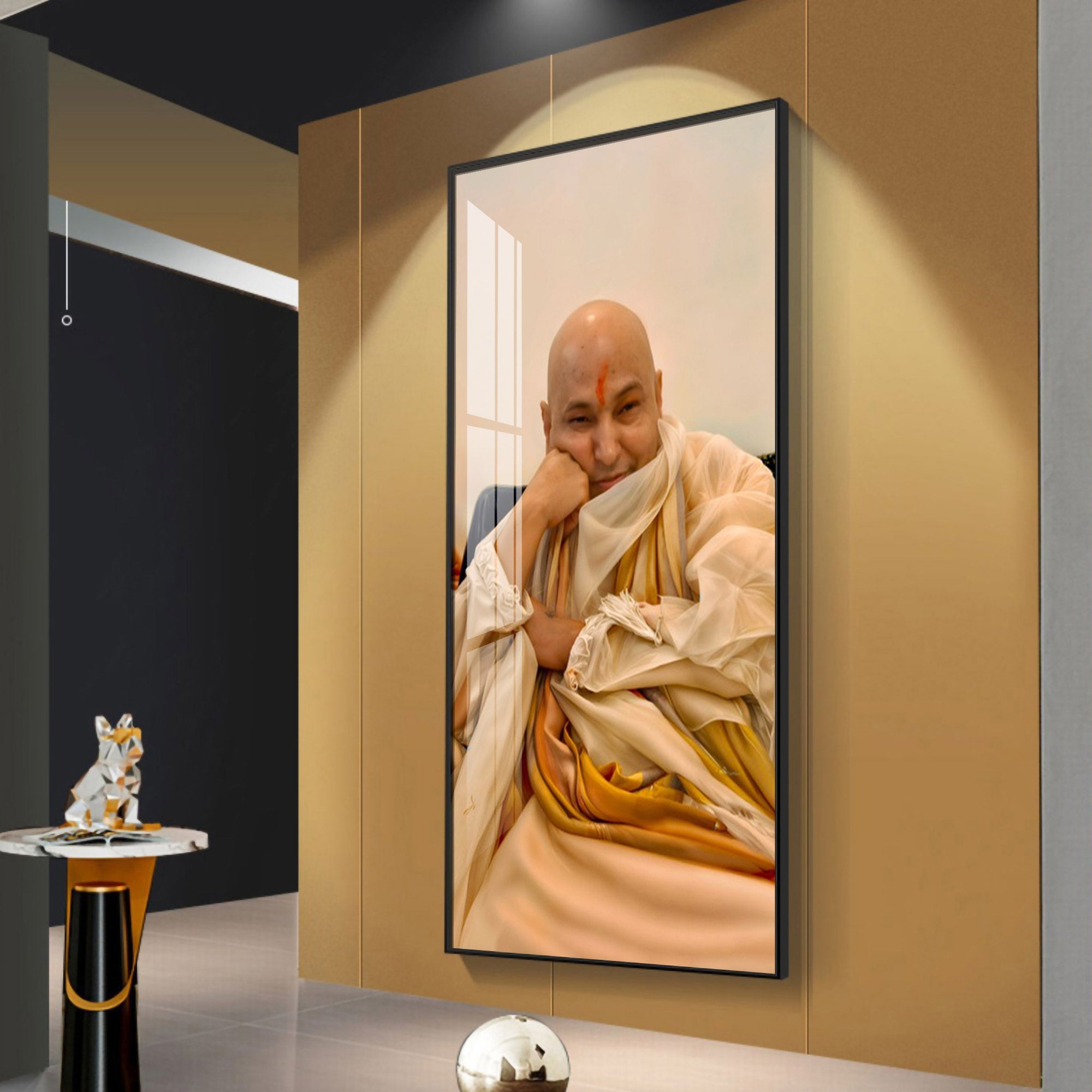 Dugri Wale Guruji Premium Acrylic Vertical Wall Art