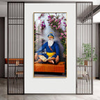 Baba Deep Singh ji Premium Acrylic Vertical Wall Art