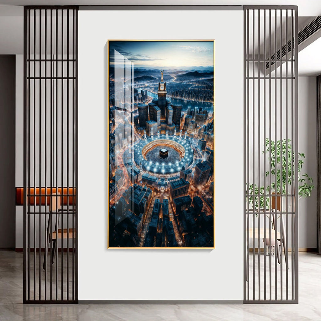 Skyline Canvas Premium Acrylic Vertical Wall Art