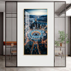 Skyline Canvas Premium Acrylic Vertical Wall Art