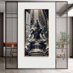 Shiv Sadhana Premium Acrylic Vertical Wall Art