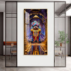 Lord Jagannath Portrait Premium Acrylic Vertical Wall Art