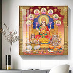 Deitic Symphony Premium Acrylic Square Wall Art