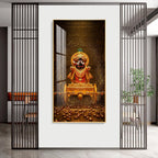 Majestic Jaggannath Premium Acrylic Vertical Wall Art