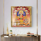 Deitic Symphony Premium Acrylic Square Wall Art