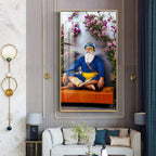 Baba Deep Singh ji Premium Acrylic Vertical Wall Art