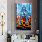 Shiva's Blessing Premium Acrylic Vertical Wall Art