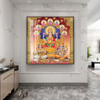 Deitic Symphony Premium Acrylic Square Wall Art