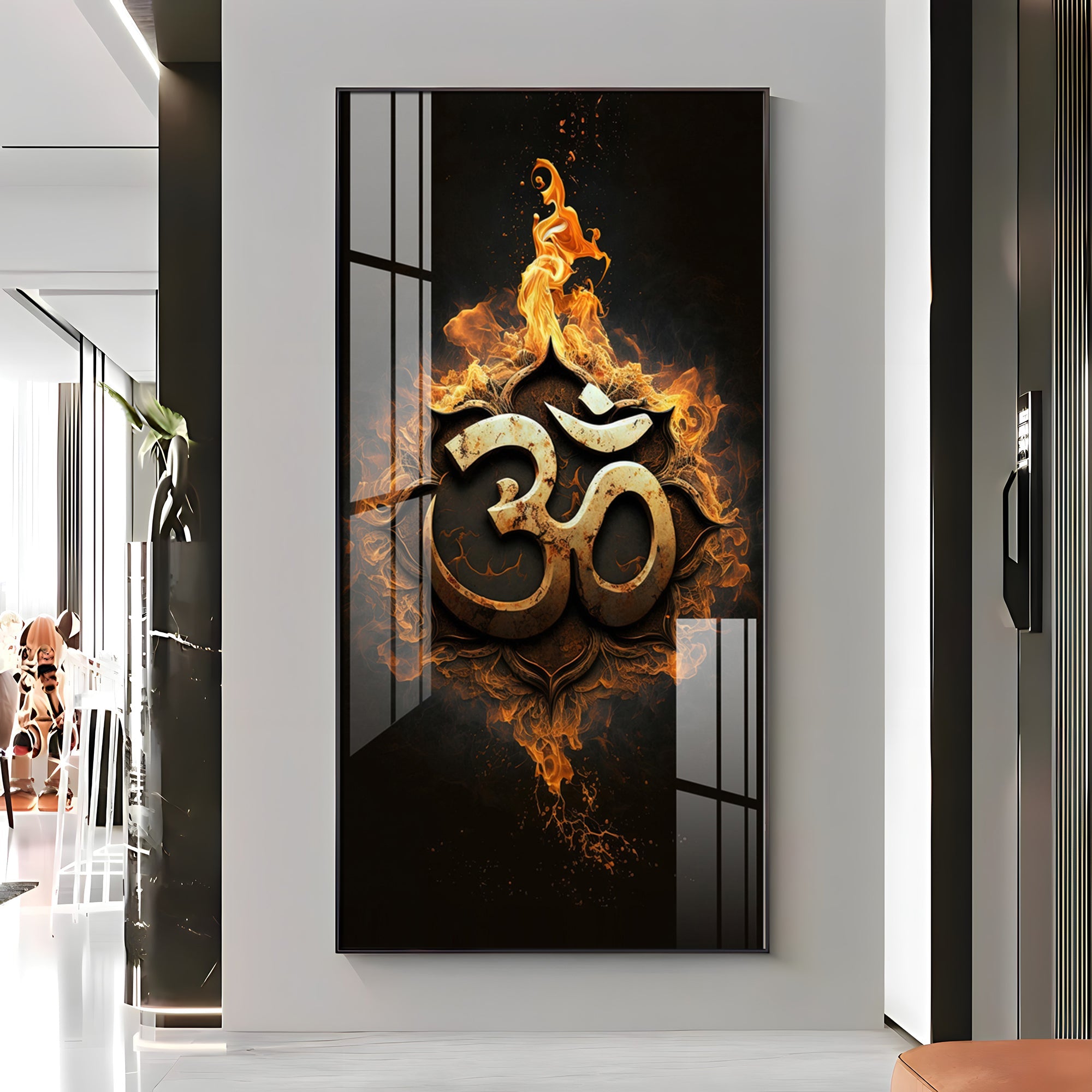 Symbol of Peace Premium Acrylic Vertical Wall Art