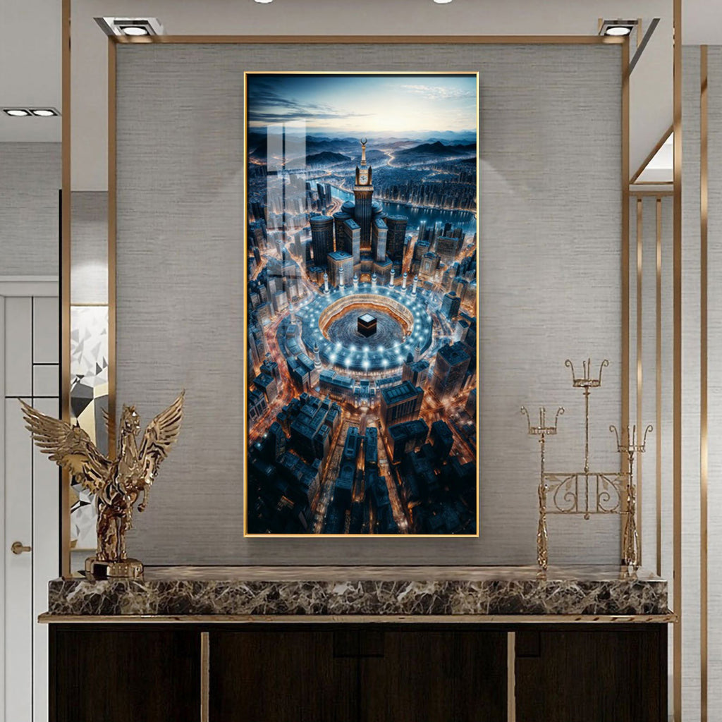 Skyline Canvas Premium Acrylic Vertical Wall Art