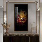 Khatu Shyam Ji Premium Acrylic Vertical Wall Art