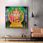 Lord Murugan Premium Acrylic Square Wall Art