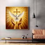 Pavitra Bible Vachan Premium Acrylic Square Wall Art