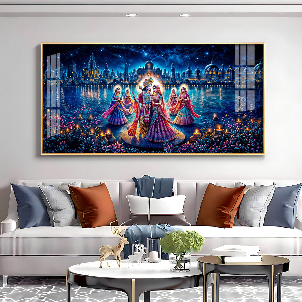 Nocturnal Elegance Premium Acrylic Horizontal Wall Art
