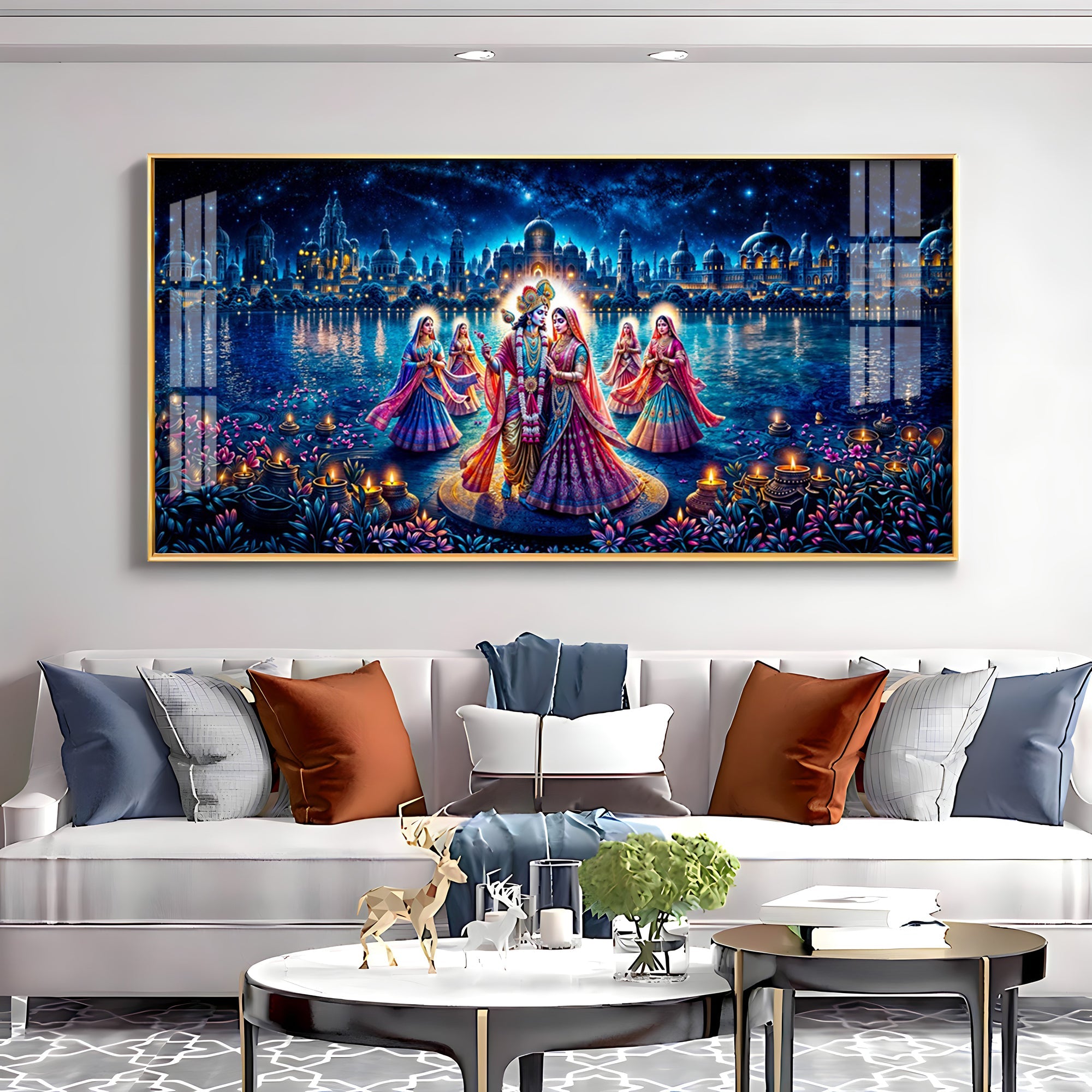 Nocturnal Elegance Premium Acrylic Horizontal Wall Art