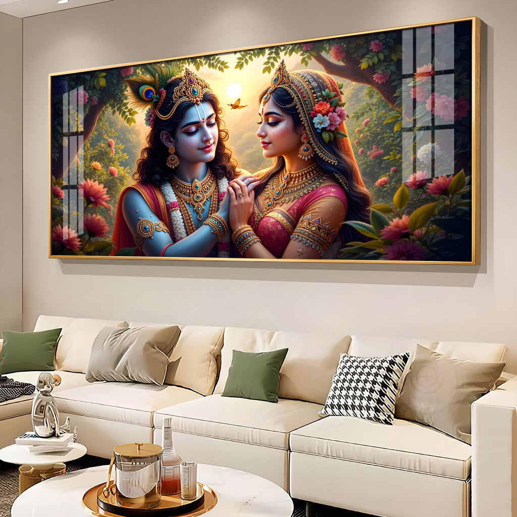 Gopi Prem Premium Acrylic Horizontal Wall Art