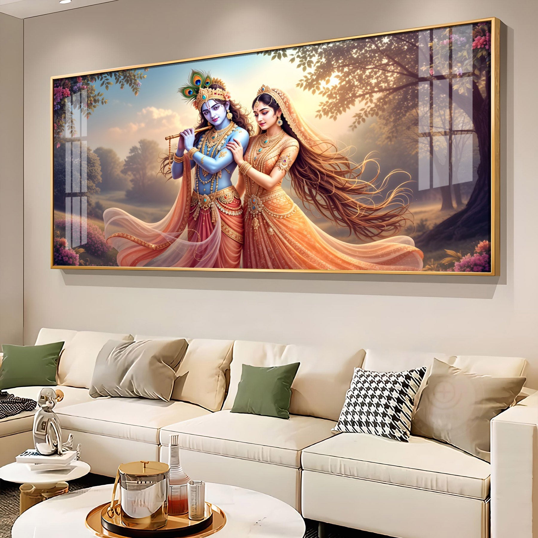Radiant Devotion Premium Acrylic Horizontal Wall Art