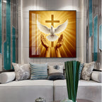 Pavitra Bible Vachan Premium Acrylic Square Wall Art